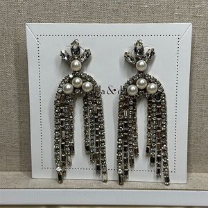 Stella and Dot Crystal Waterfall Earrings